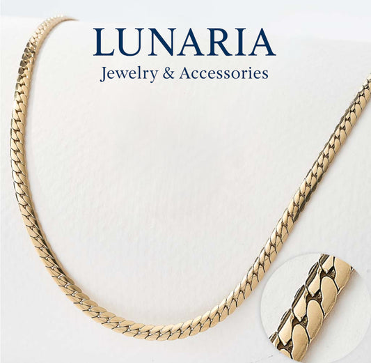 Cadena Tejdio Serpiente 50 cm 2mm