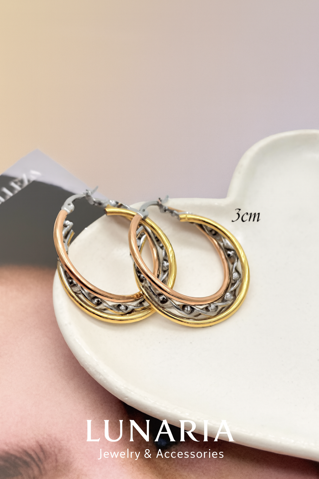 Candonga Entrelazada Tricolor