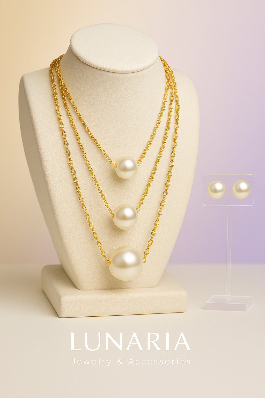 Set de Collar y aretes