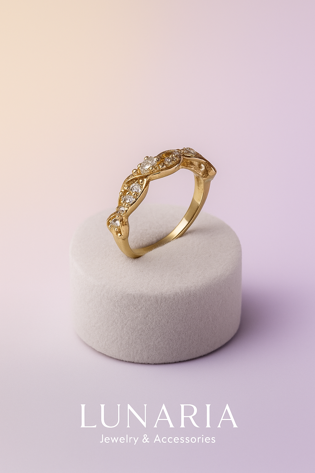 Anillo Relieve Lunar