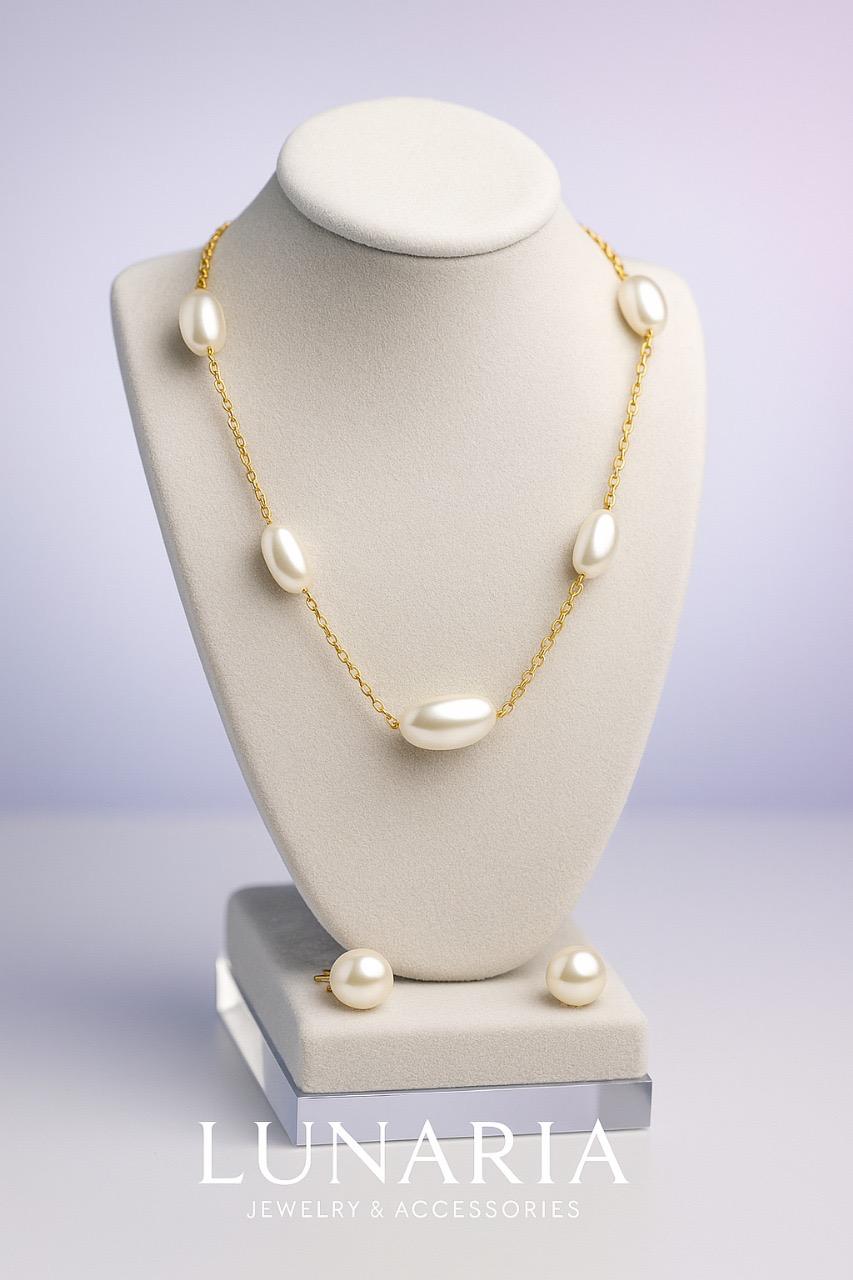 Set de Collar y aretes