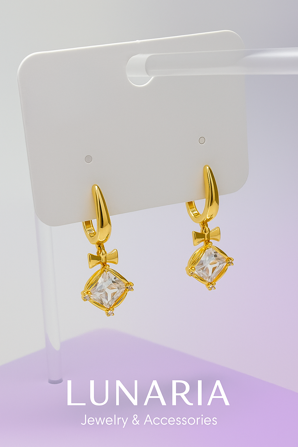 Candongas Circon Blanco