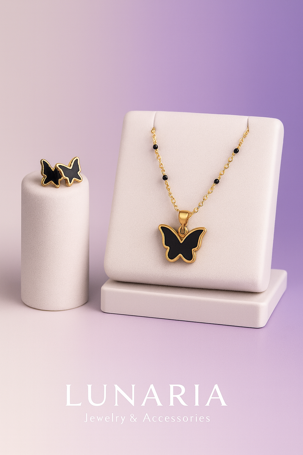 Set de Collar y aretes