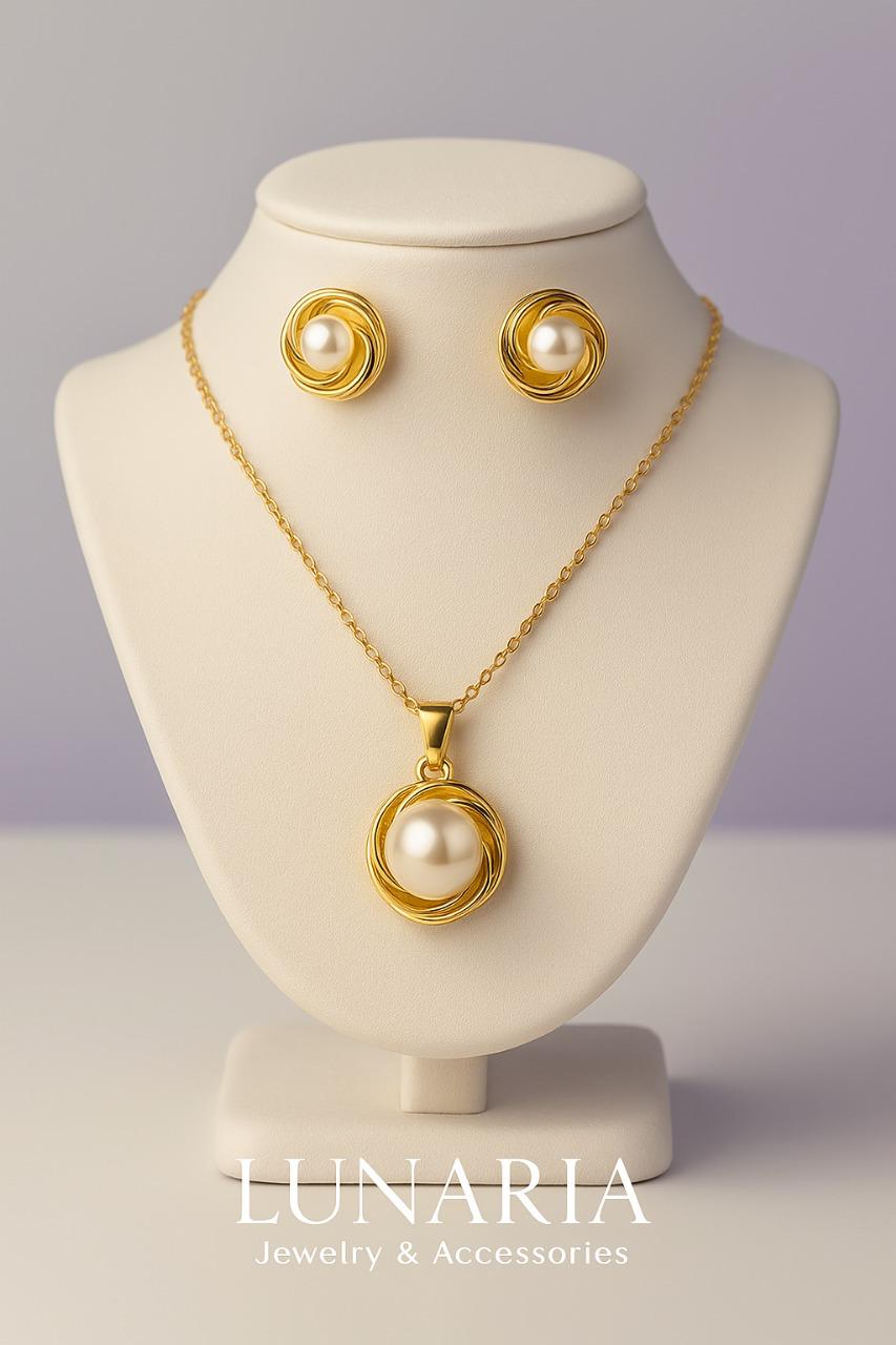 Set de Collar y Aretes