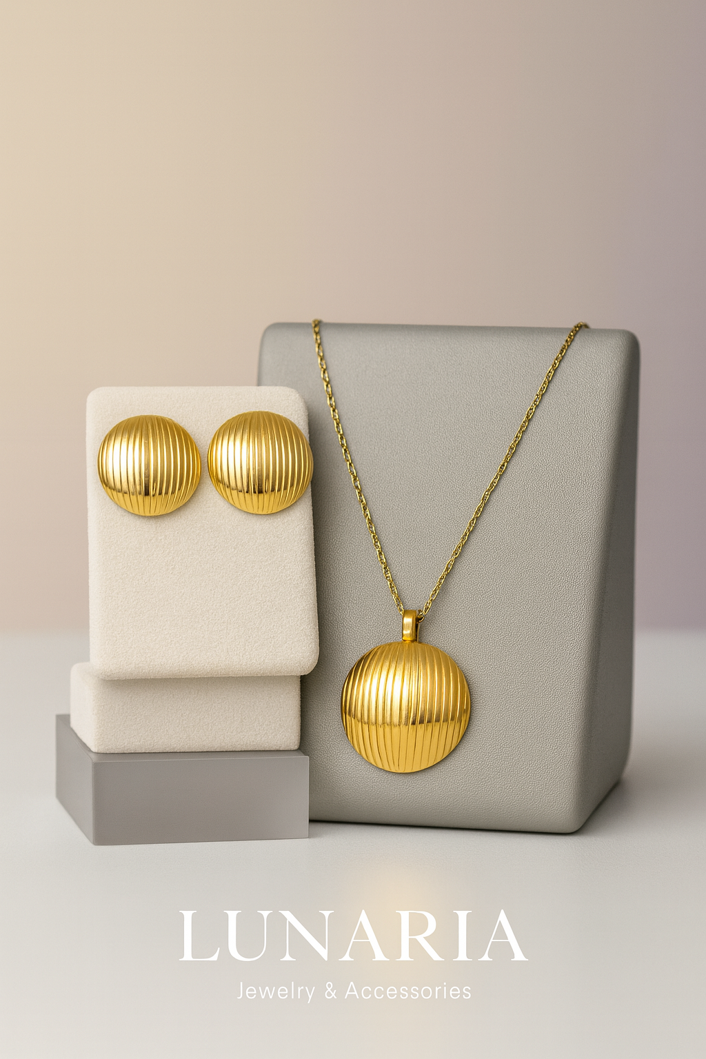 Set de Collar y aretes