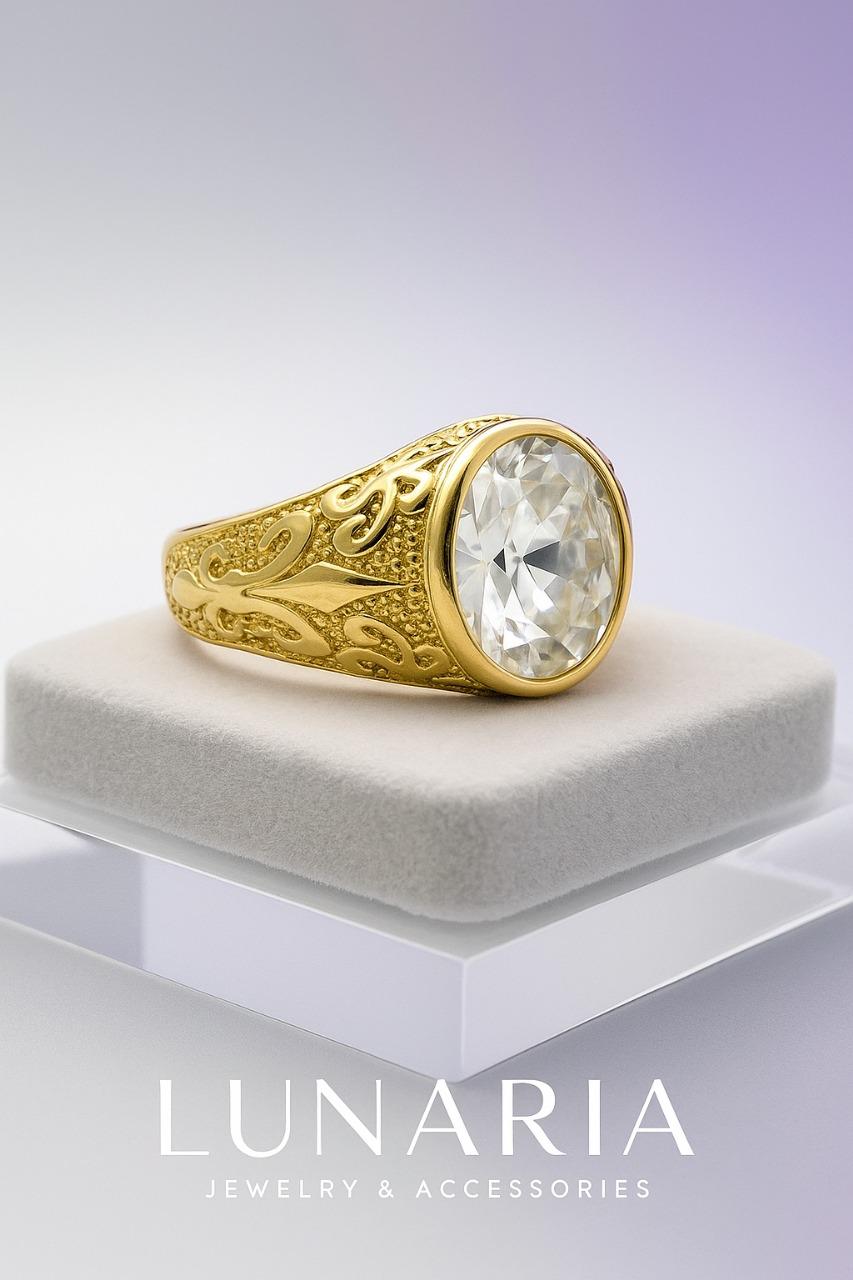 Anillo Circon Blanco