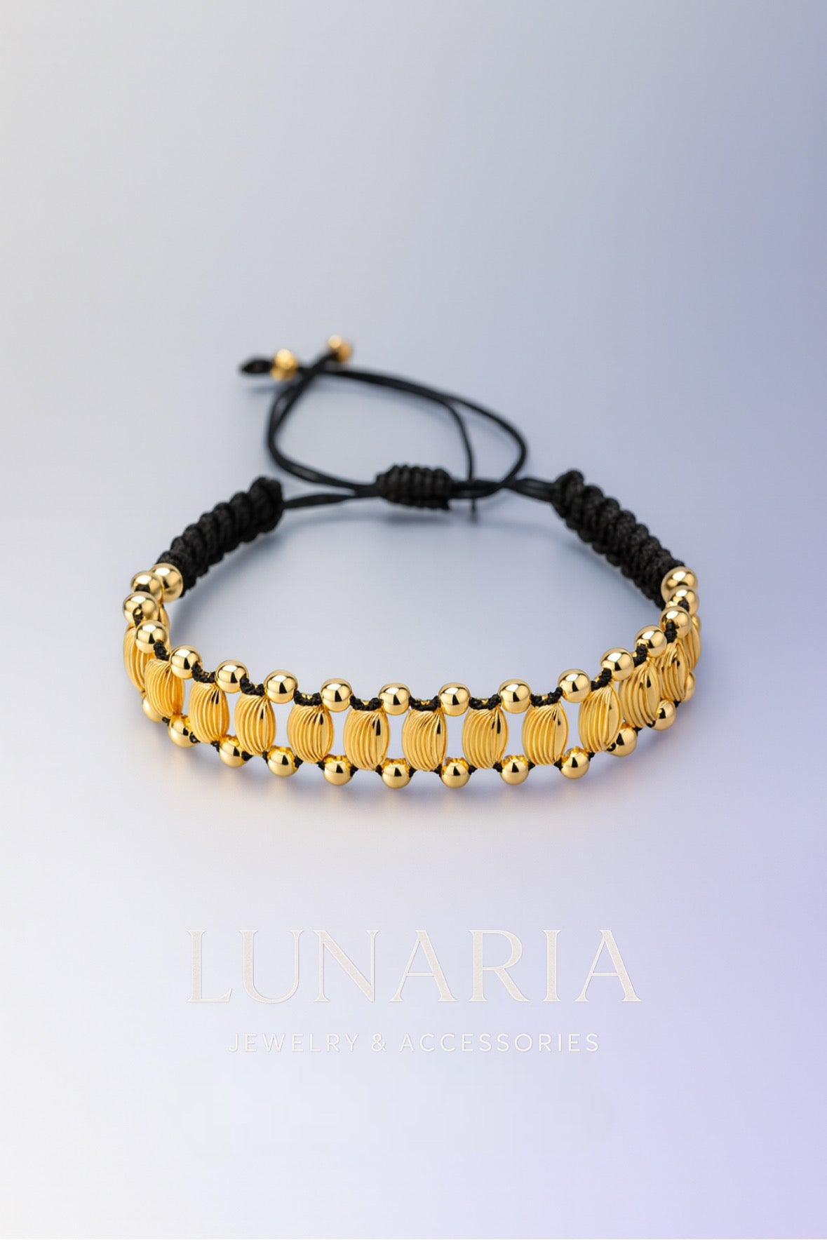 Pulsera Tejida Tres Carriles