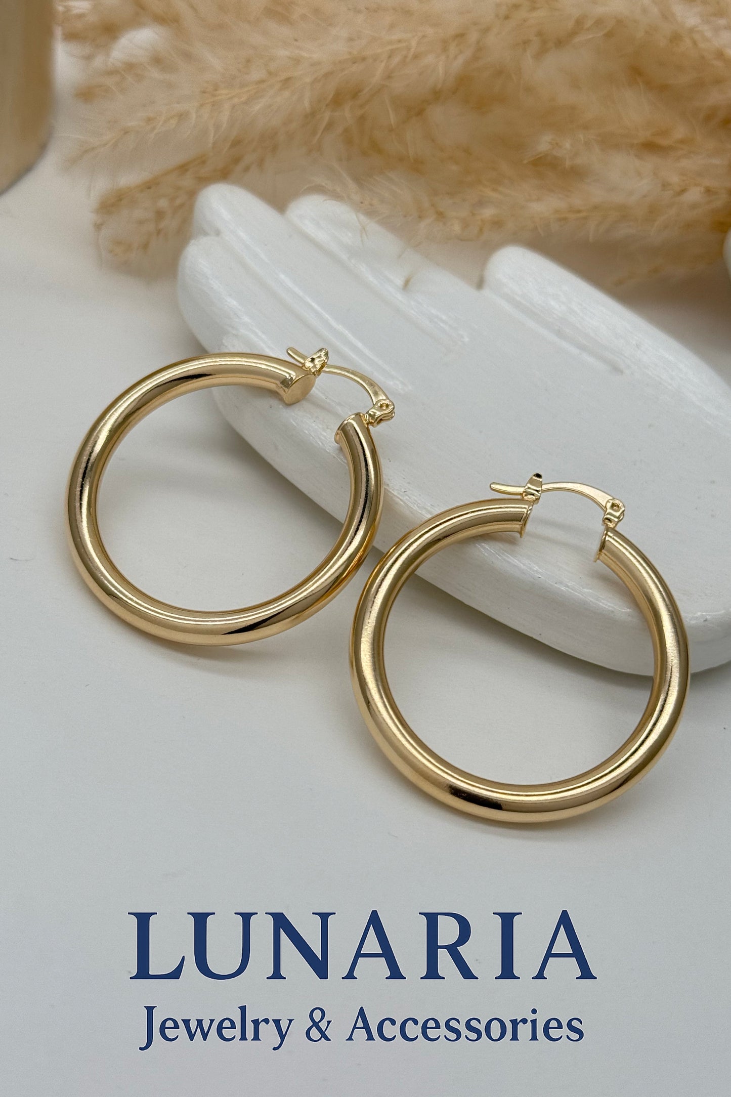 Candongas en Oro Laminado 18k