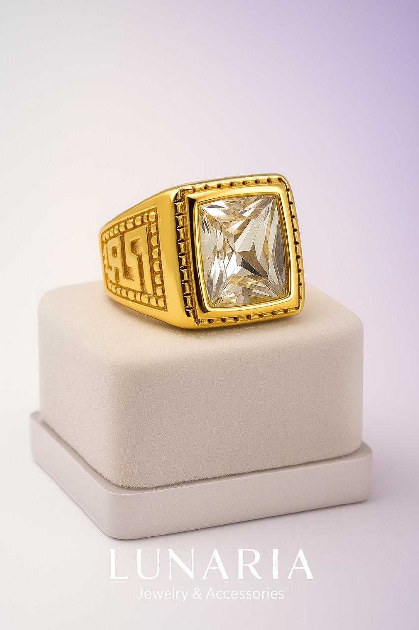 Anillo Circon Blanco