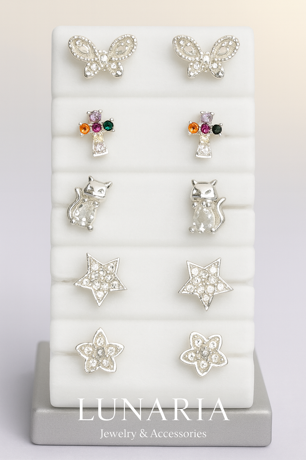 Topos en Plata 925 Italiana