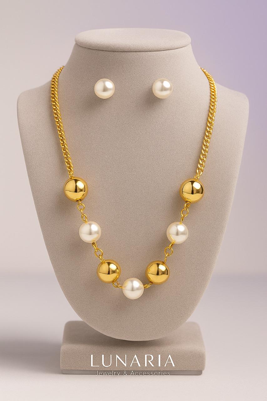 Set de Collar y Aretes