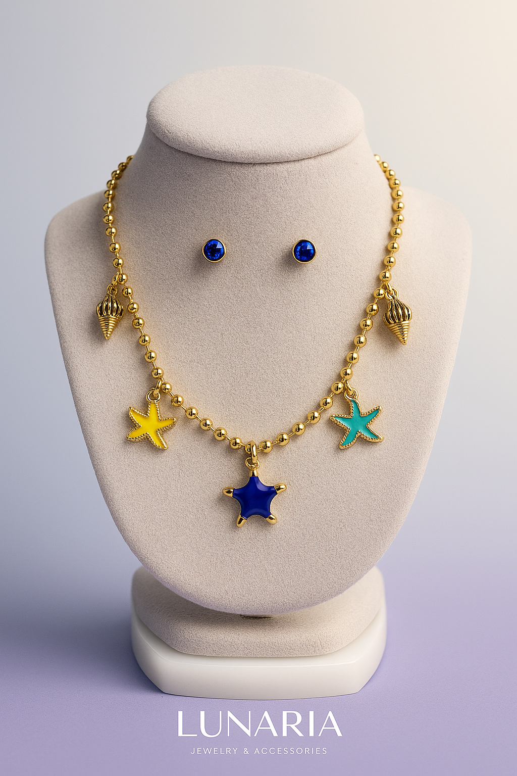 Set de Collar y Aretes