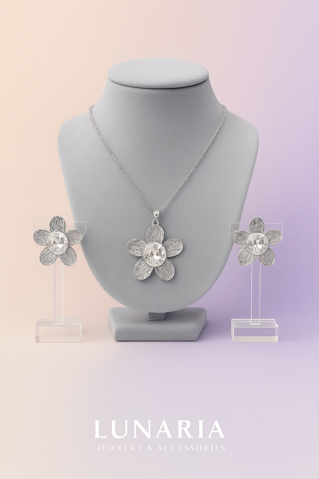 Set de Collar y aretes