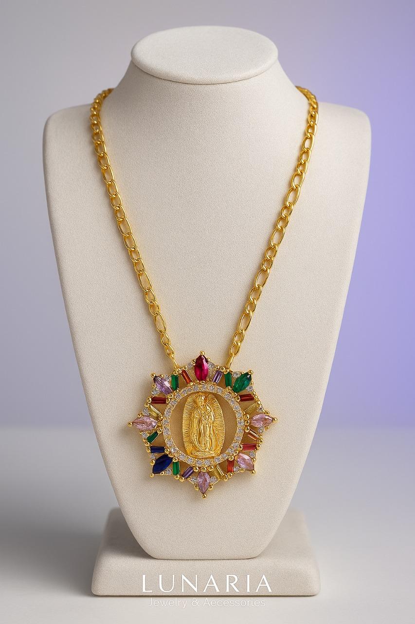 Collar Virgen de Guadalupe