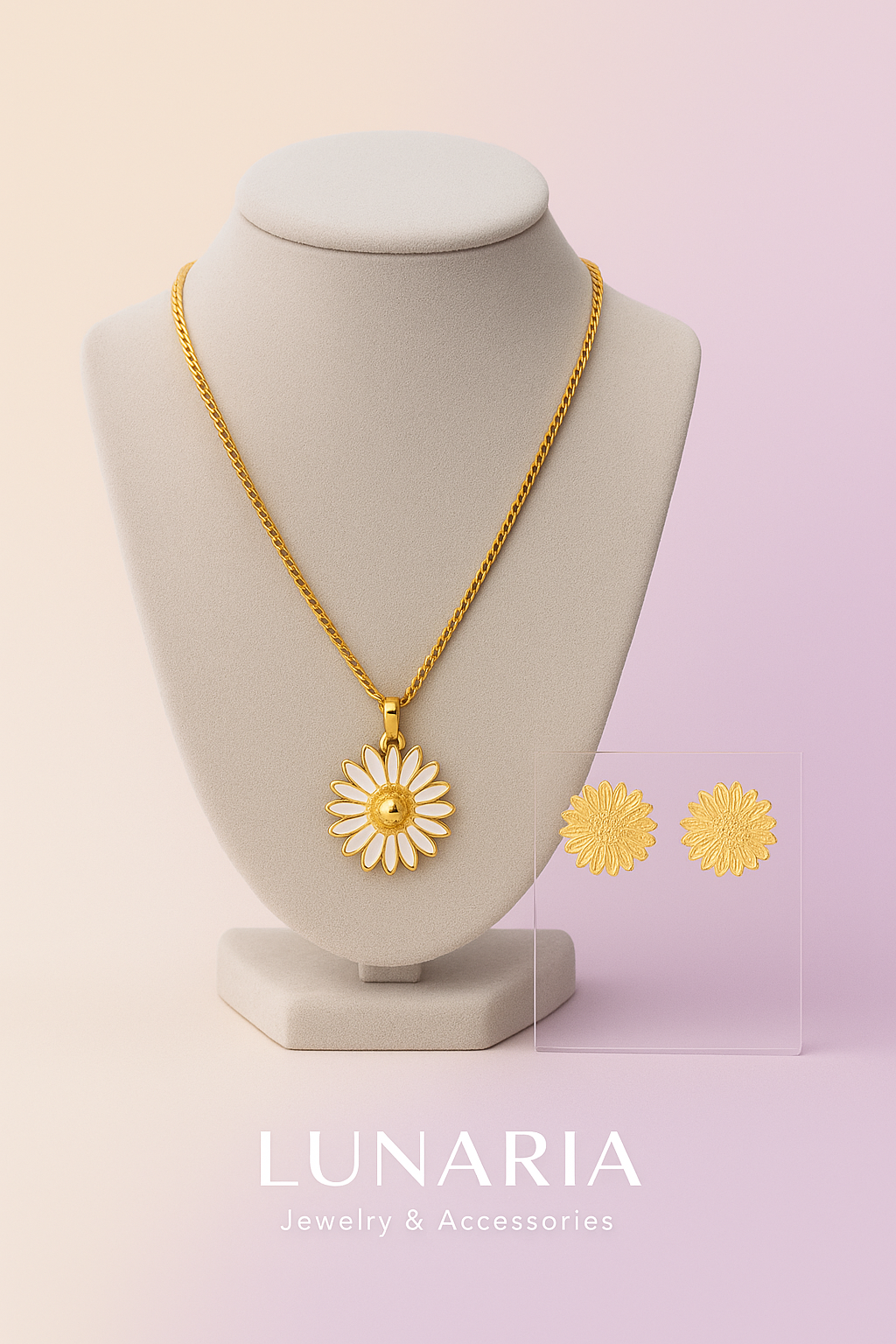 Set de Collar y aretes