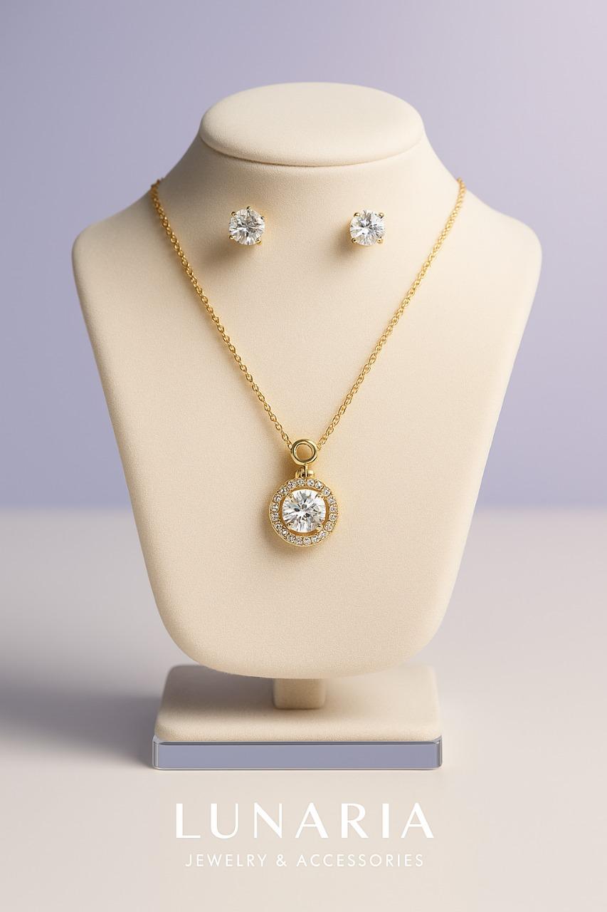 Set de Collar y Aretes