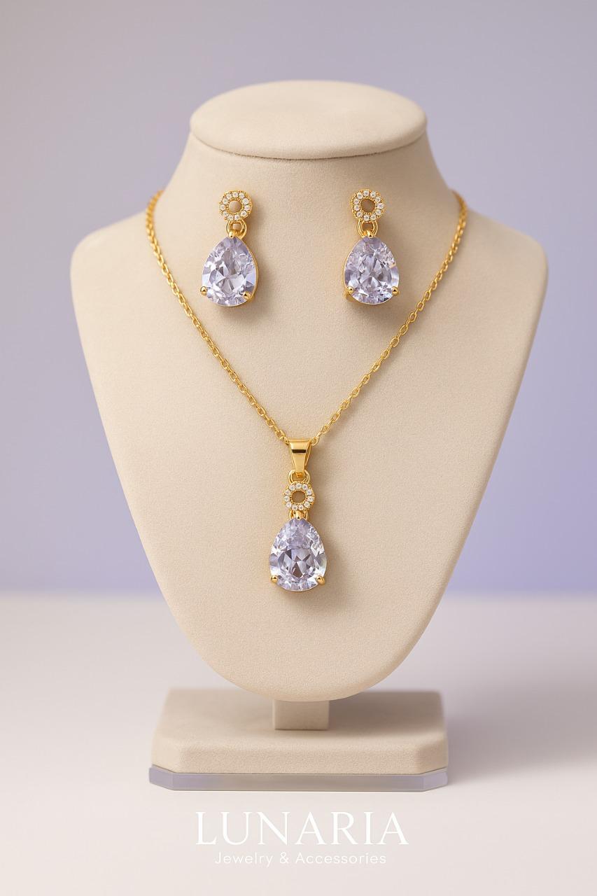 Set de Collar y Aretes