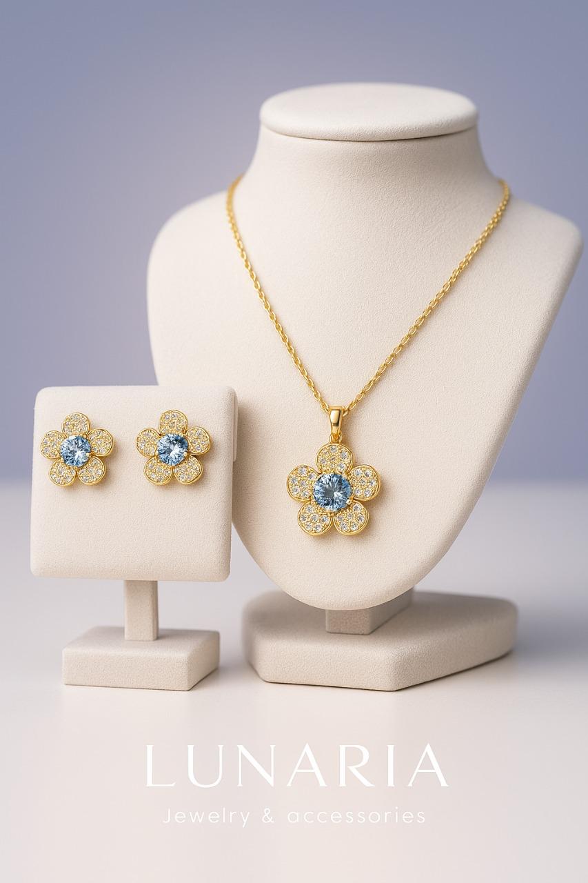 Set de Collar y Aretes