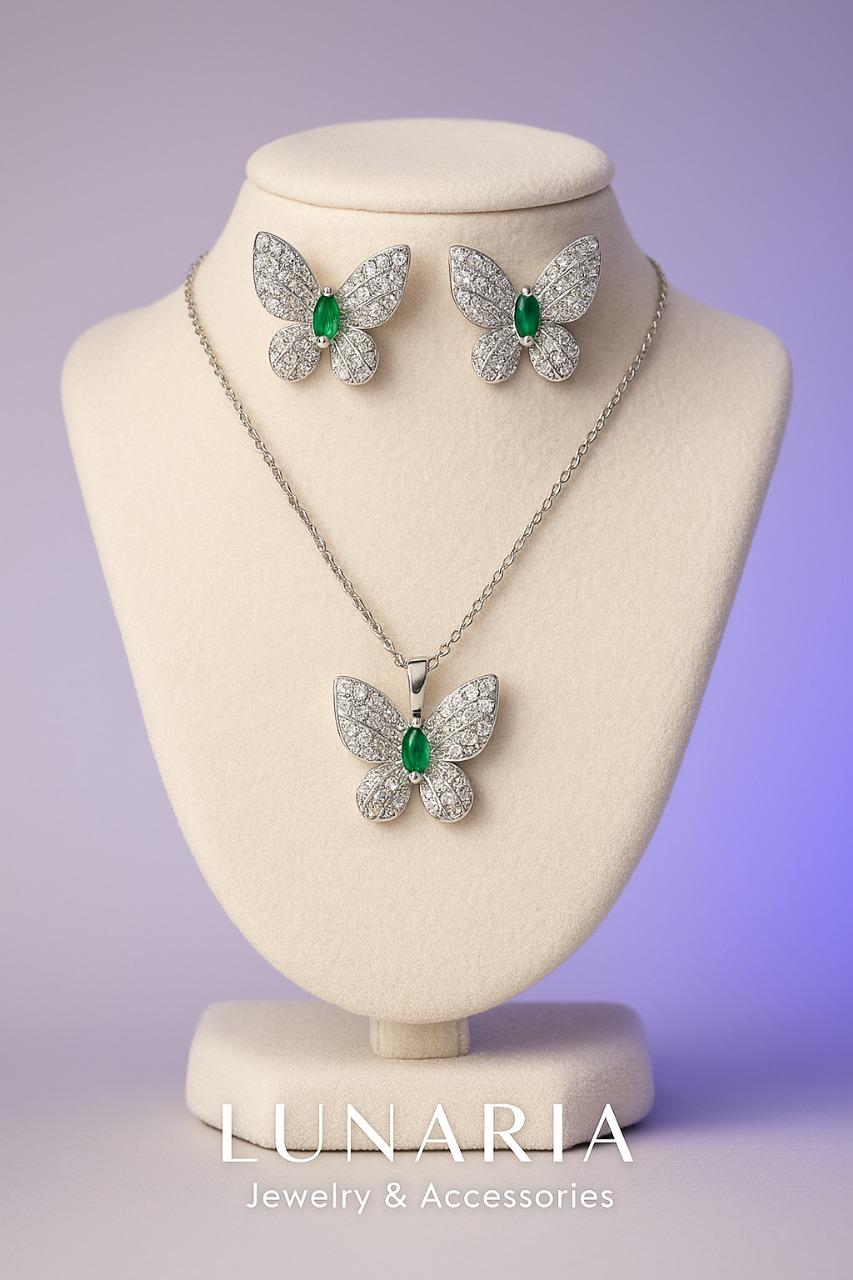 Set de Collar y Aretes