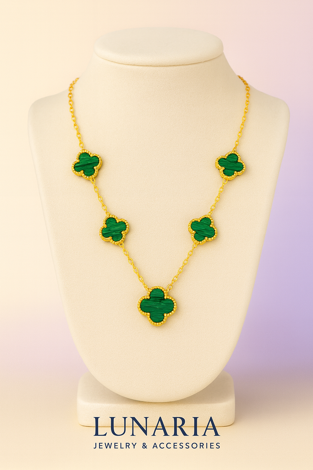 Cadena Van Cleef Verde