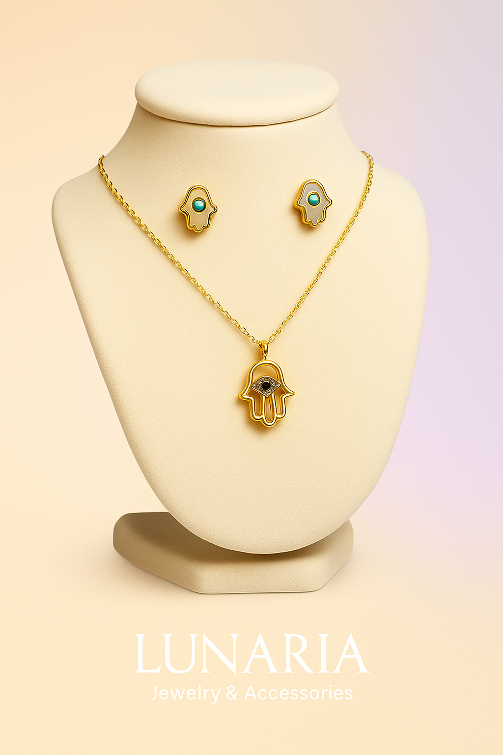 Set de Collar y Aretes