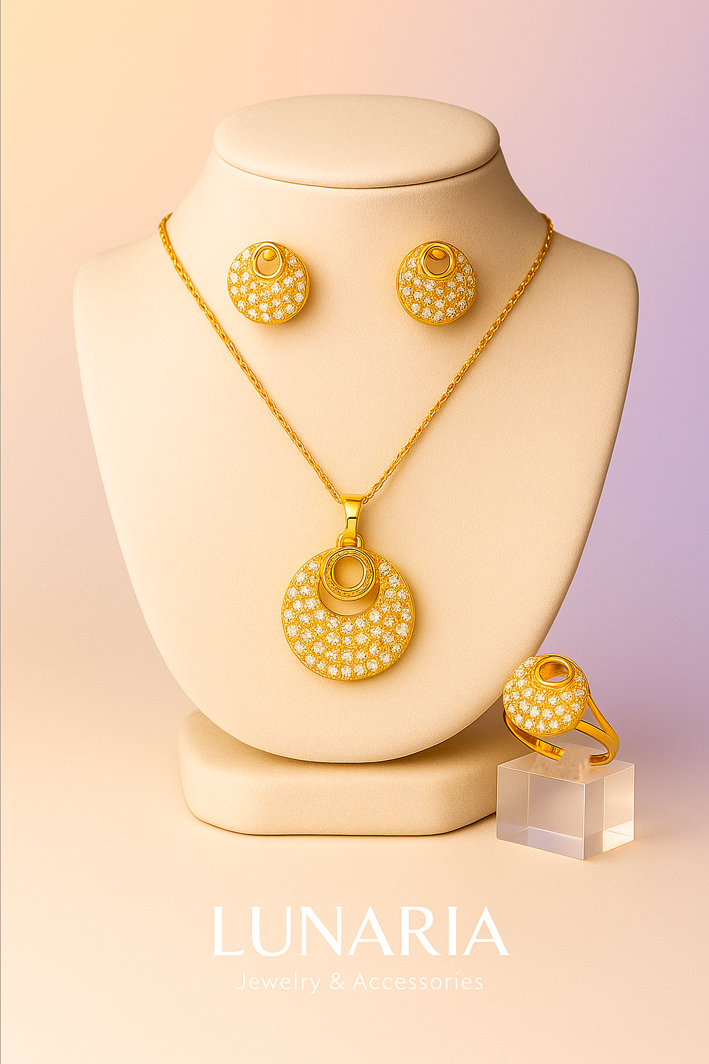 Set de Collar y Aretes