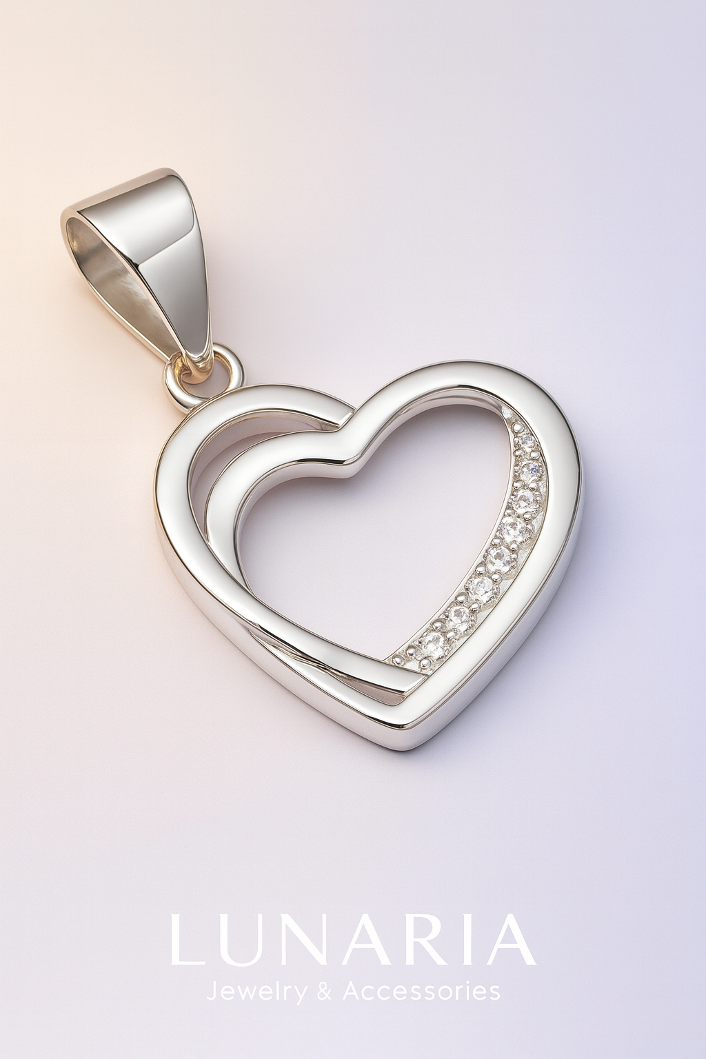 Dije Corazon Entrelazado