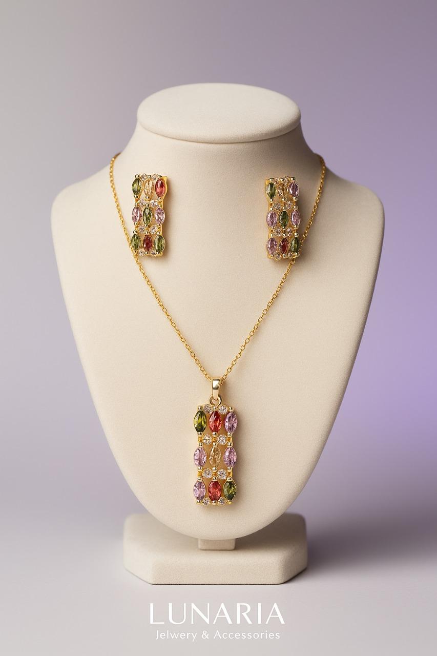 Set de Collar y Aretes