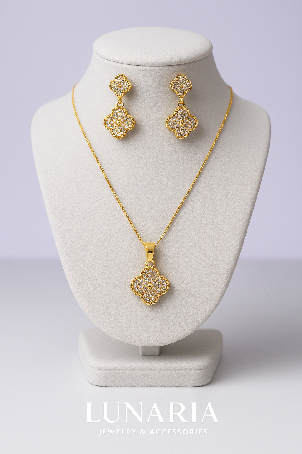 Set de Collar y Aretes