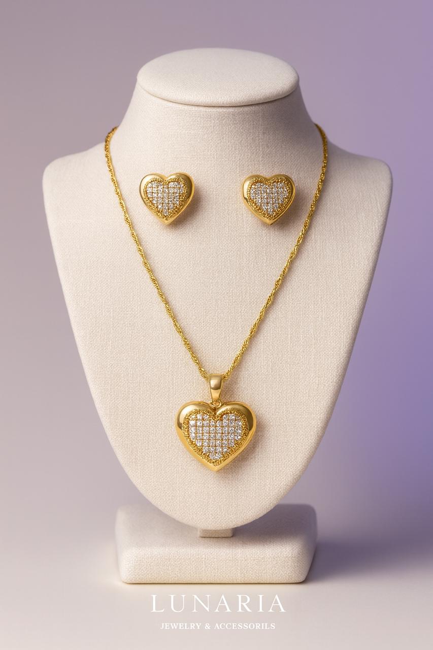 Set de Collar y Aretes