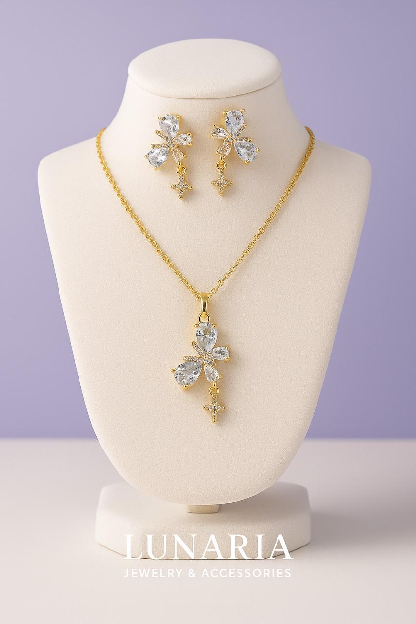 Set de Collar y Aretes