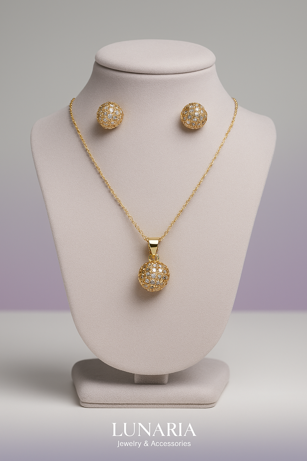 Set de Collar y Aretes