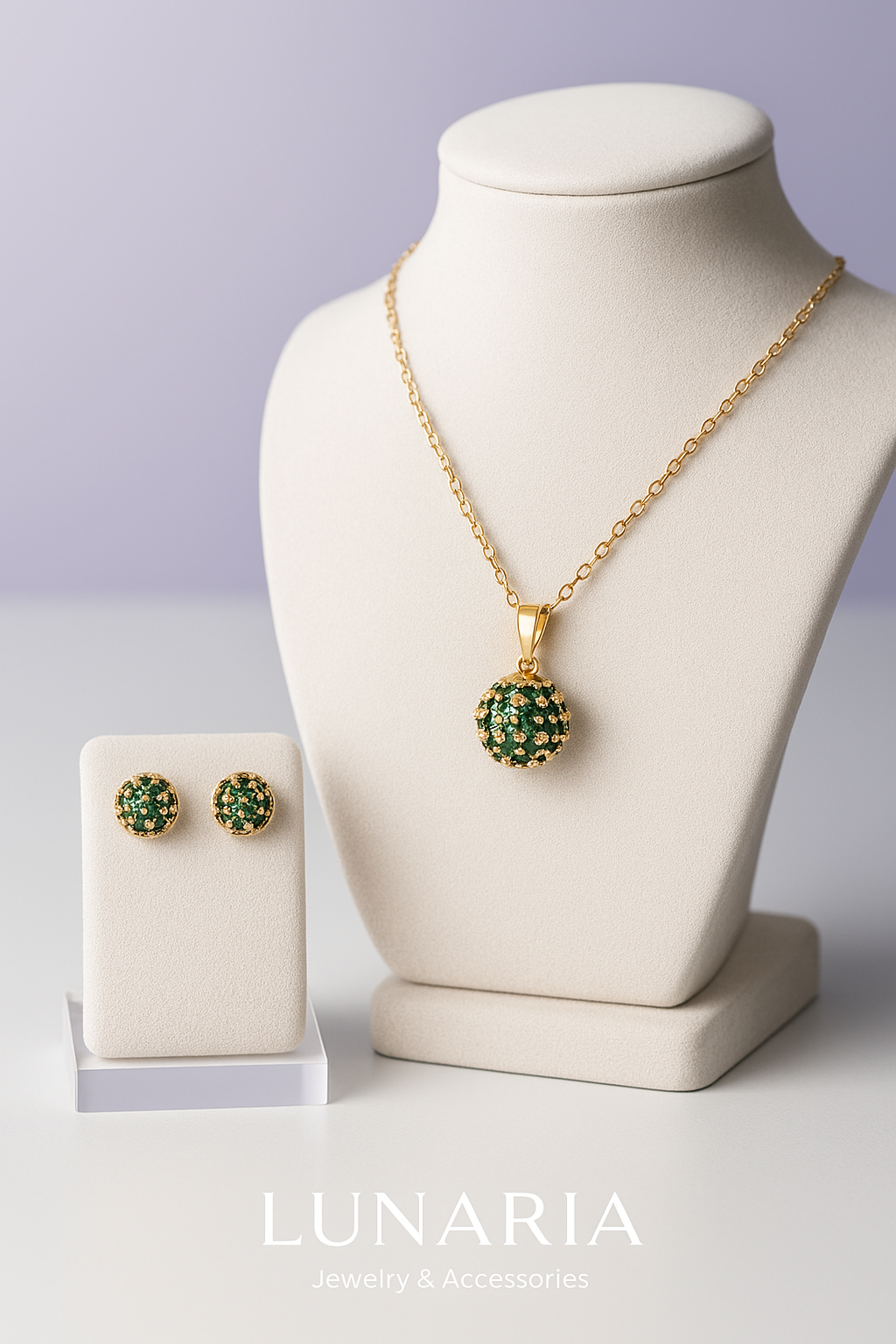 Set de Collar y Aretes