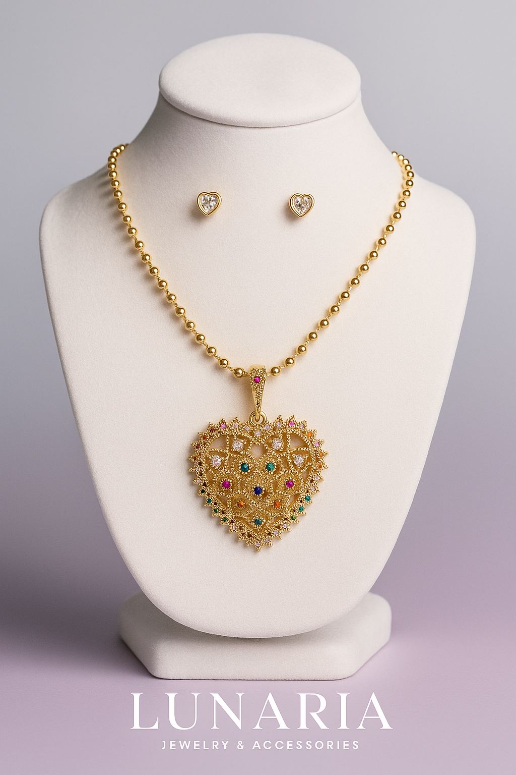 Set de Collar y Aretes