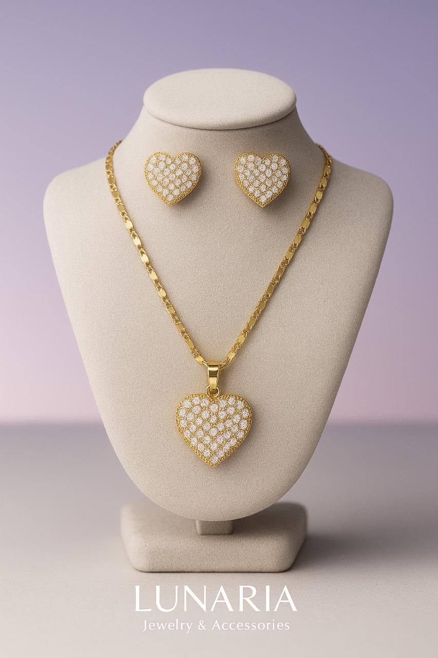 Set de Collar y Aretes