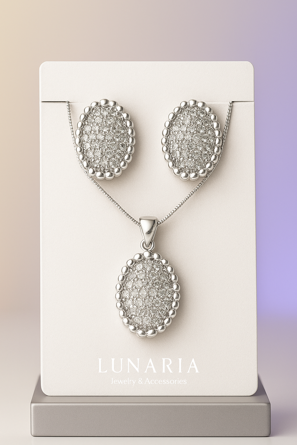 Set de Collar y Aretes