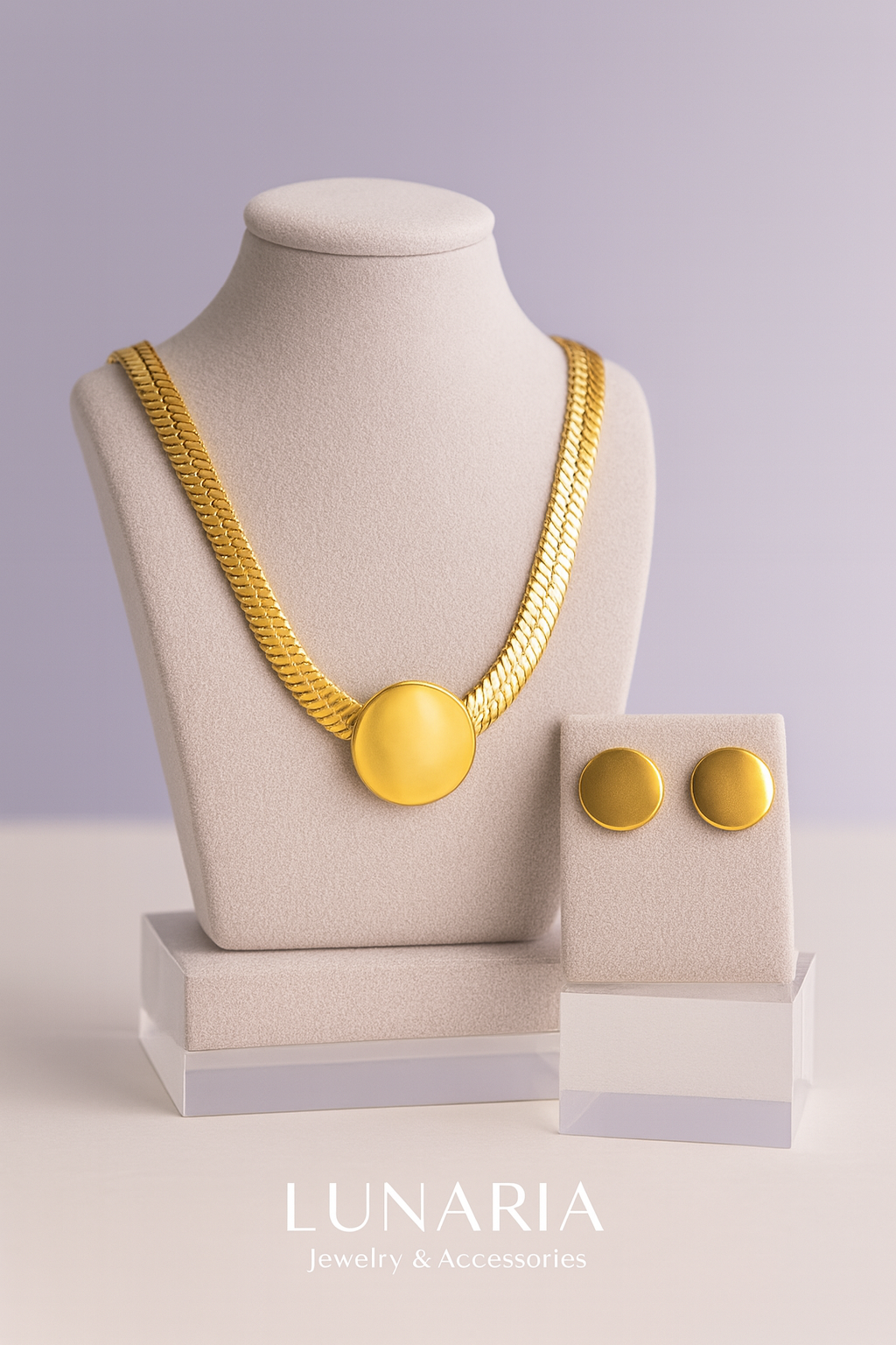 Set de Collar y aretes