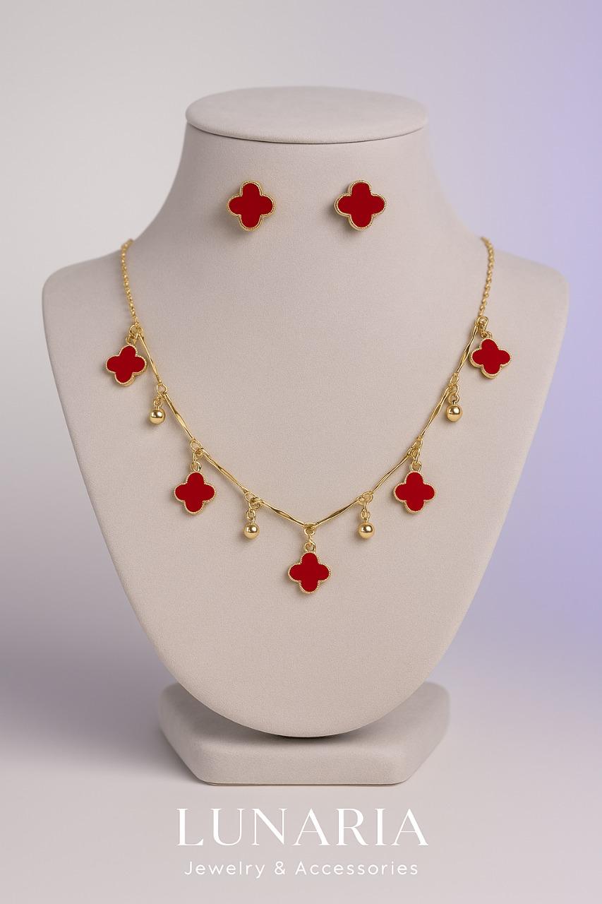 Set de Collar y Aretes