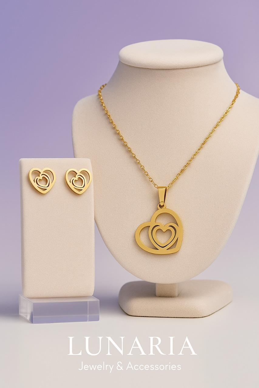 Set de Collar y aretes