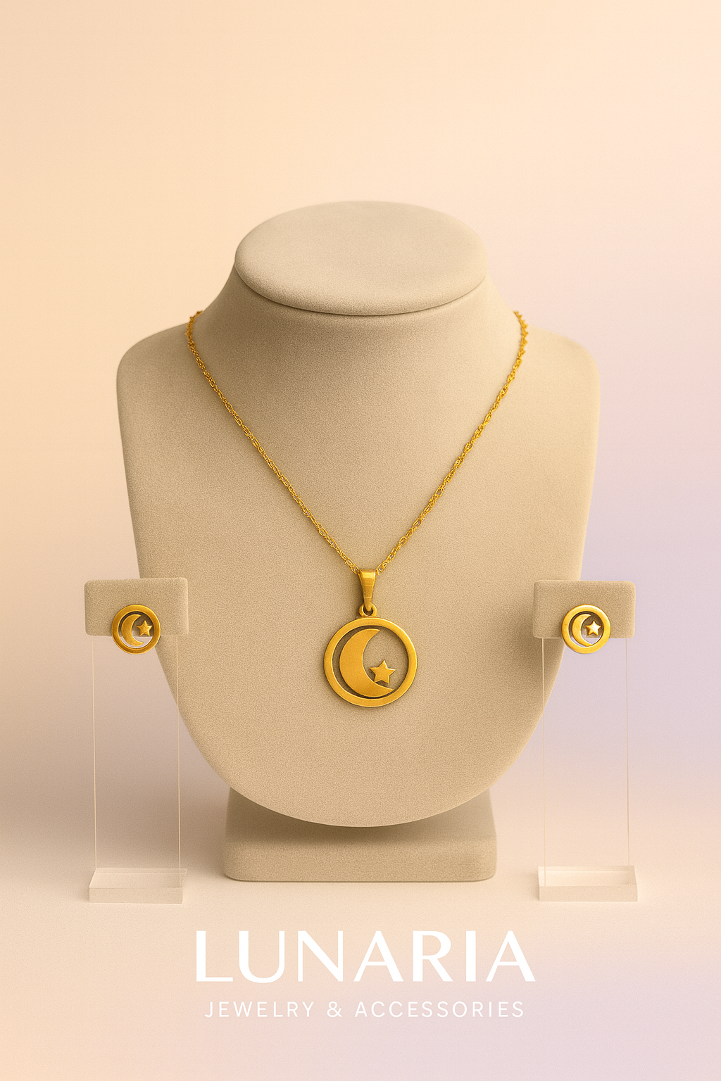 Set de Collar y aretes