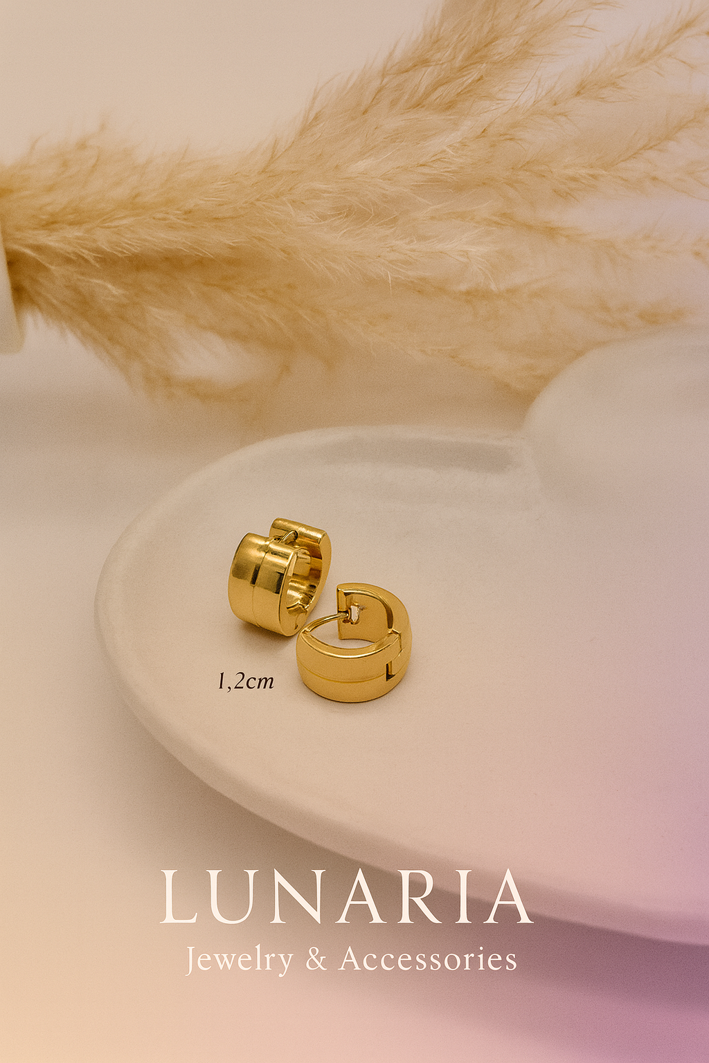 Candongas Lisas 1.2cm