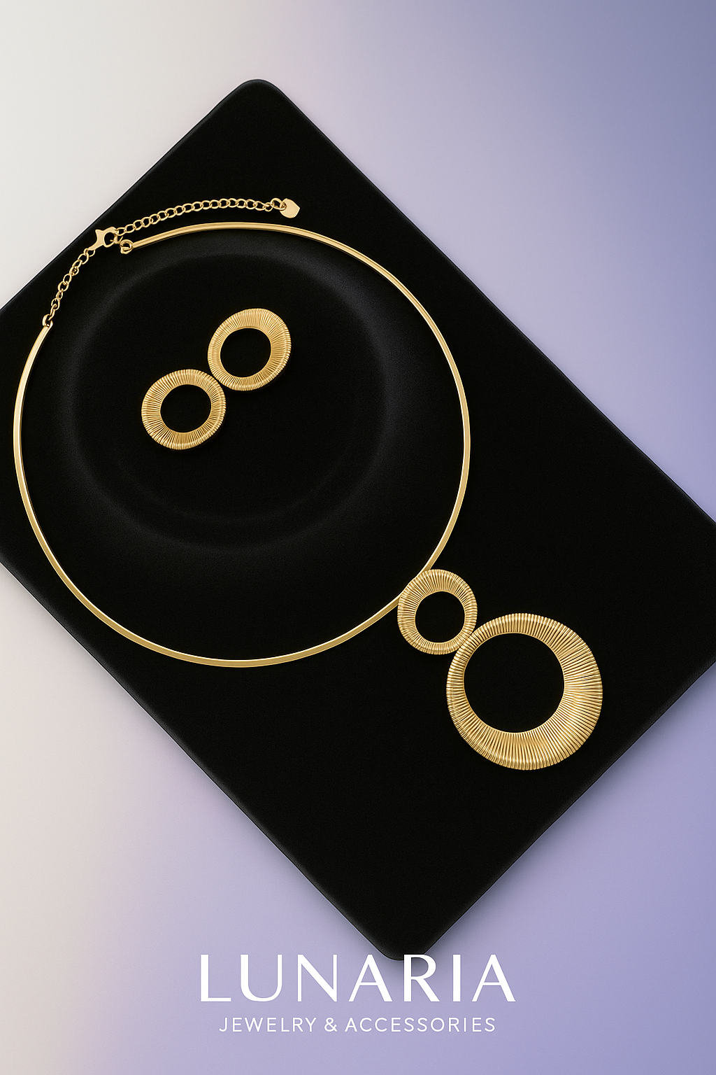 Set de Collar y aretes