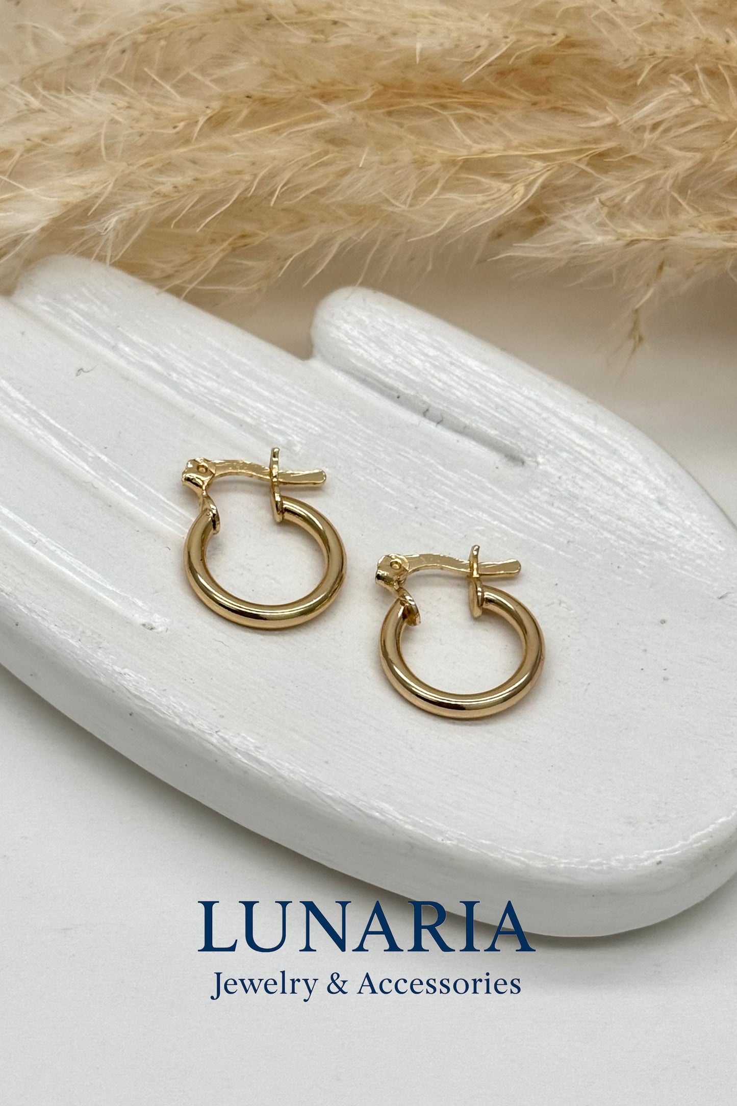 Candongas en Oro Laminado 18k