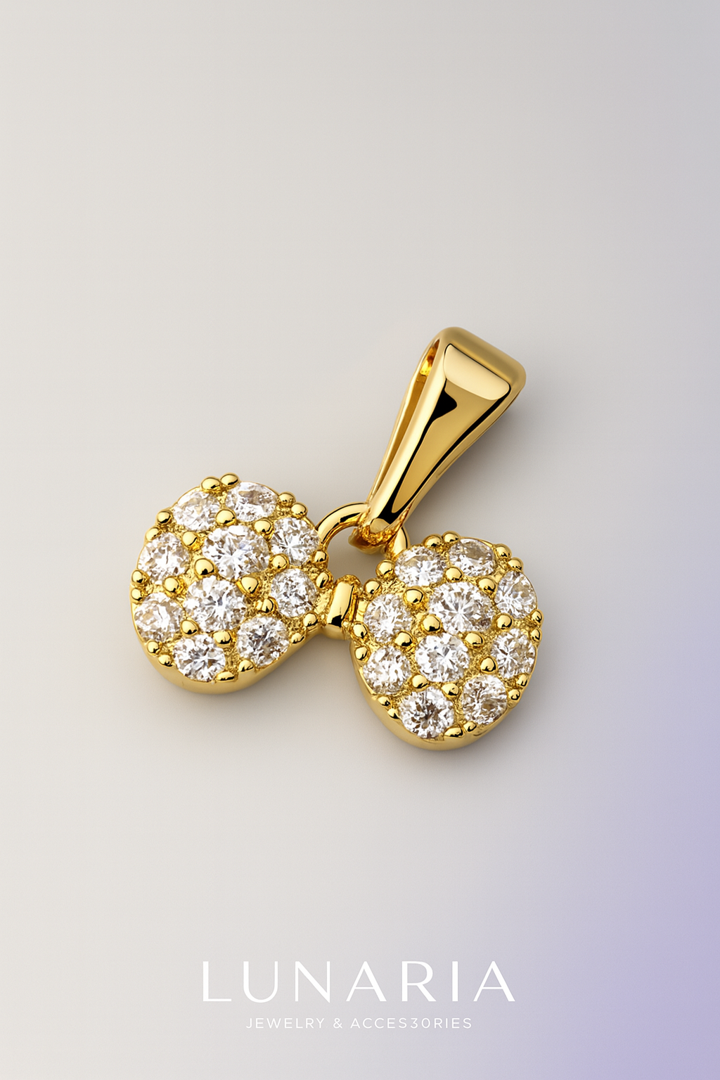 Dije Moño Diamantado