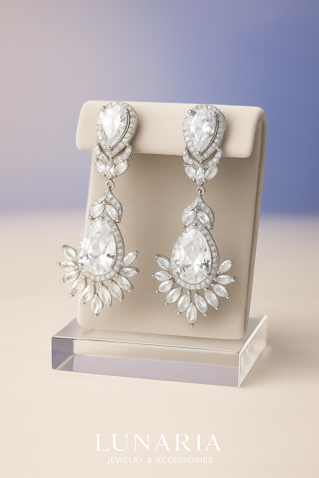 Aretes Ninfa Plateada