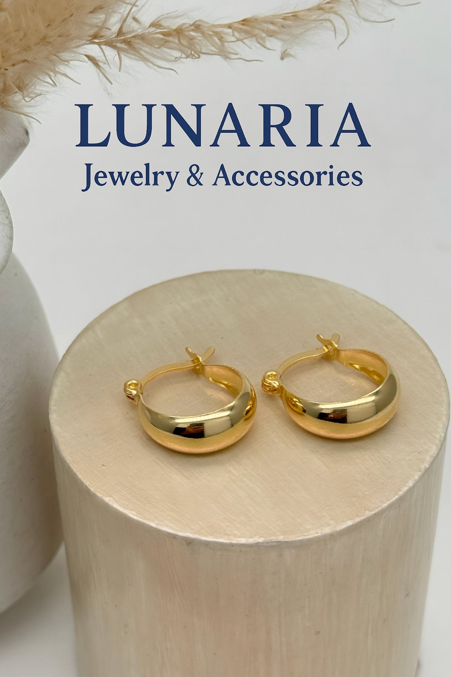 Candongas en Oro Laminado 18k