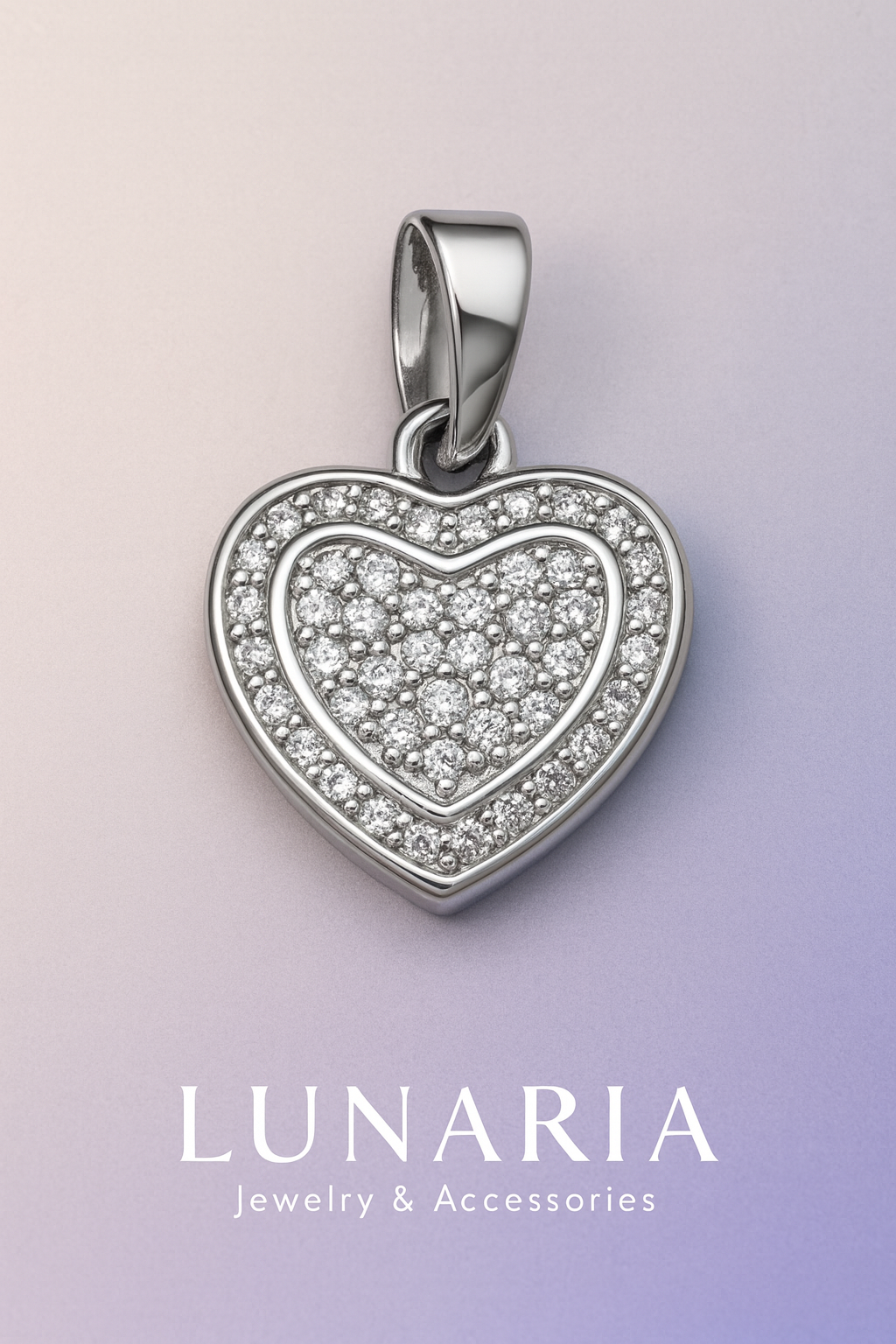 Dije Corazon Diamantado