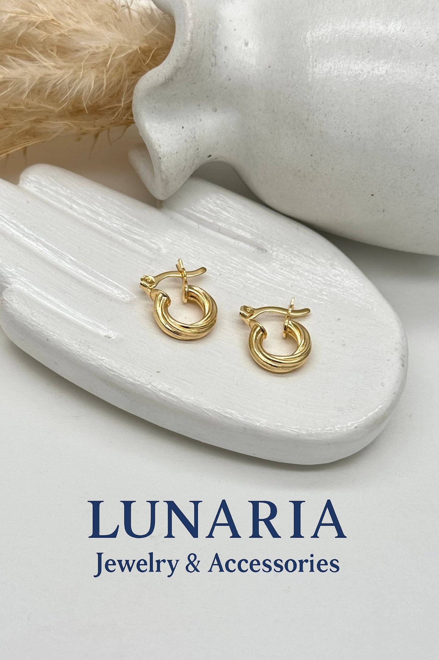 Candongas en Oro Laminado 18k