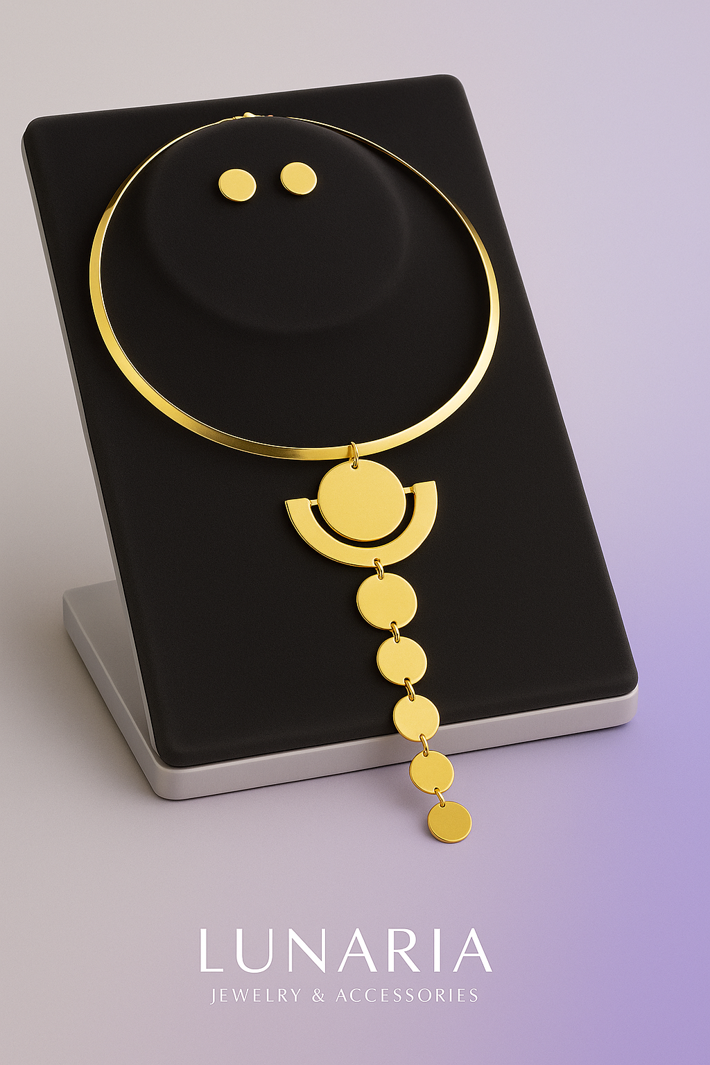 Set de Collar y aretes