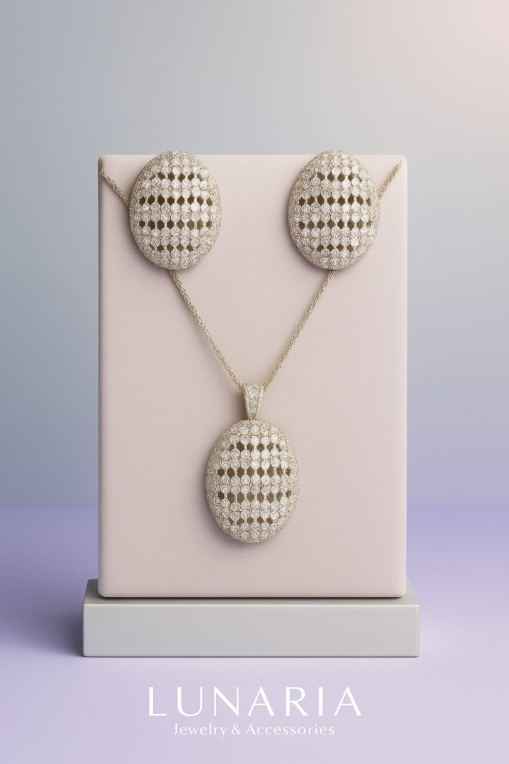 Set de Collar y Aretes